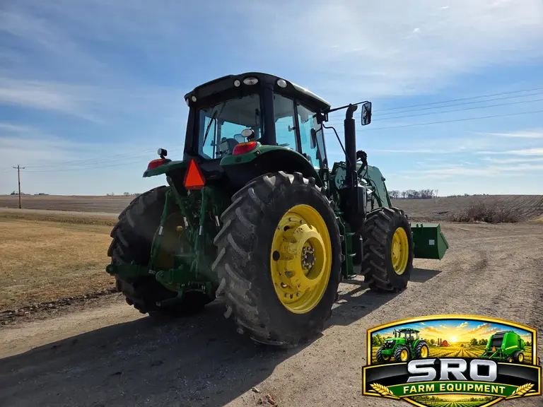 2020 John Deere 6155M MFWD Tractor W/Loader