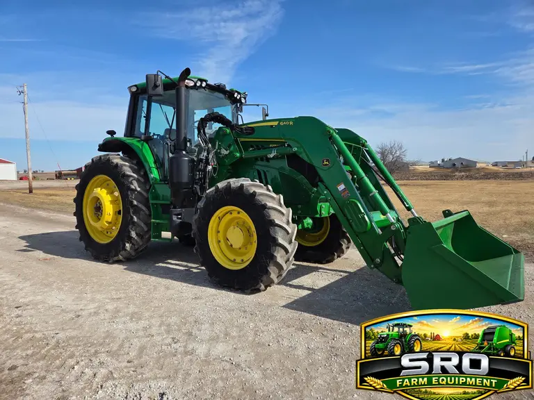 2020 John Deere 6155M MFWD Tractor W/Loader