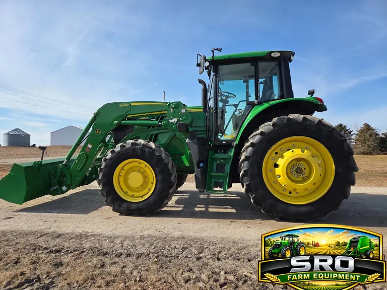 2020 John Deere 6155M MFWD Tractor W/Loader
