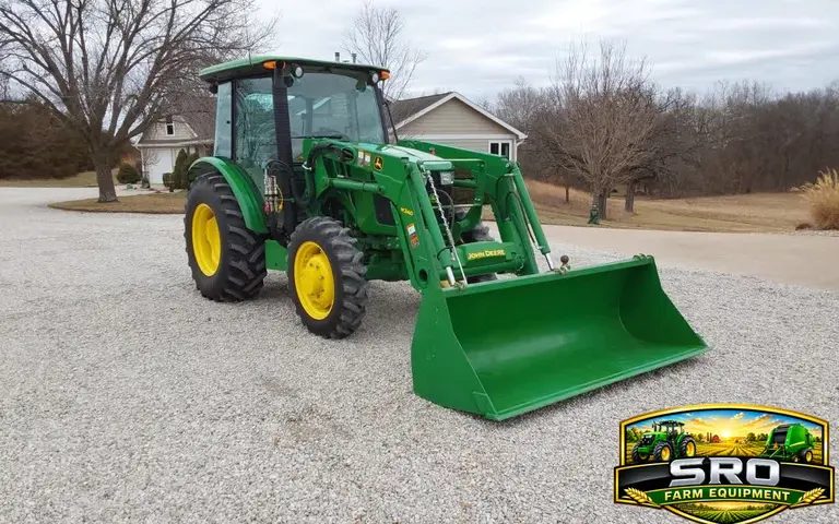 2016 John Deere 5075E MFWD Tractor W/ John Deere H240 Loader