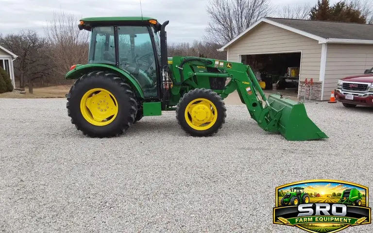 2016 John Deere 5075E MFWD Tractor W/ John Deere H240 Loader